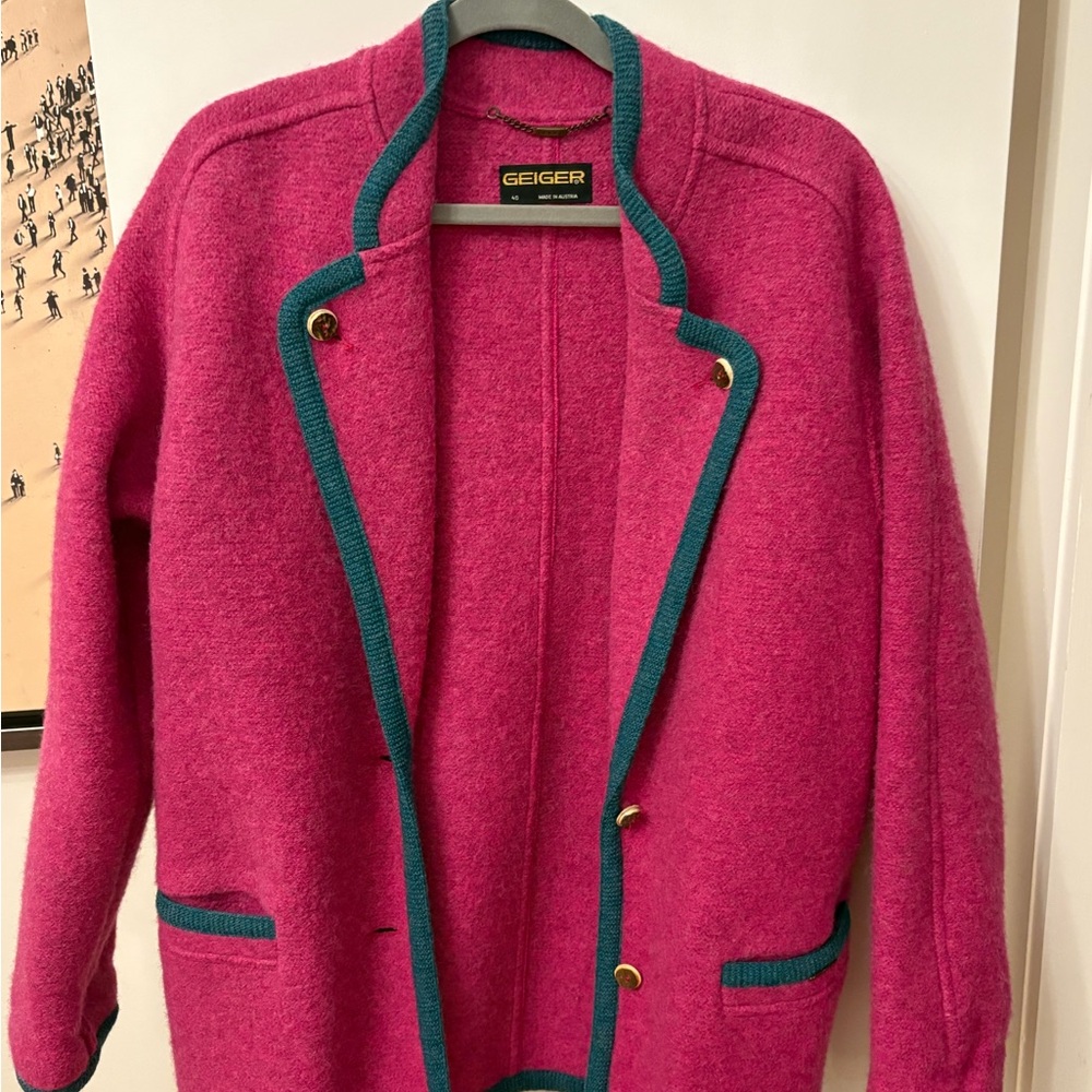 Geiger Austria Women's 100% Boiled Wool Jacket EU40